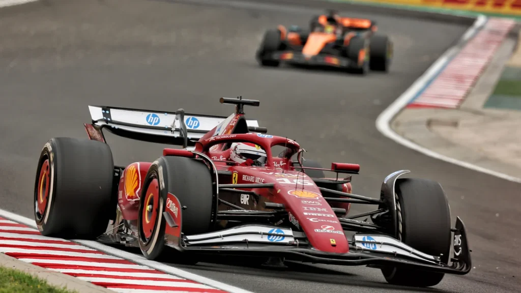 Charles Leclerc doesn't expect Ferrari to rival McLaren again in 2025