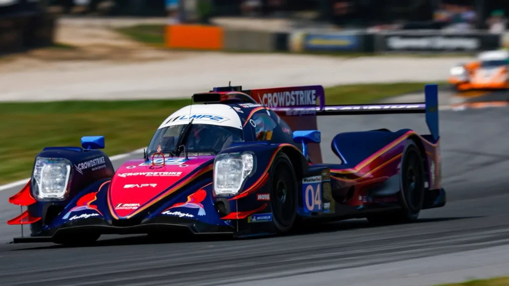 Crowdstrike Racing by APR went fastest in the LMP2 class