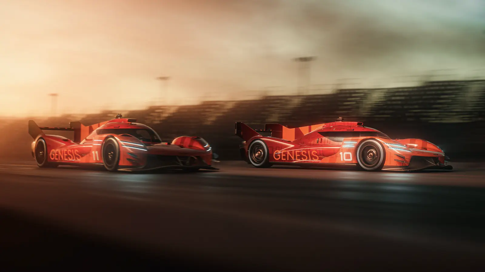 Genesis Magma Racing confirmed their red and orange liveries for their GMR-001 Hypercar