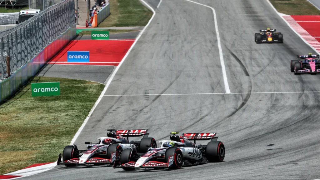 The pair have come close this year, but the relationship at Haas is strong