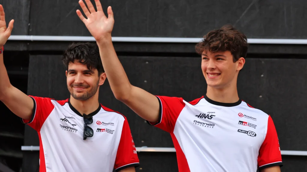 Haas has a new pairing in Esteban Ocon and Oliver Bearman