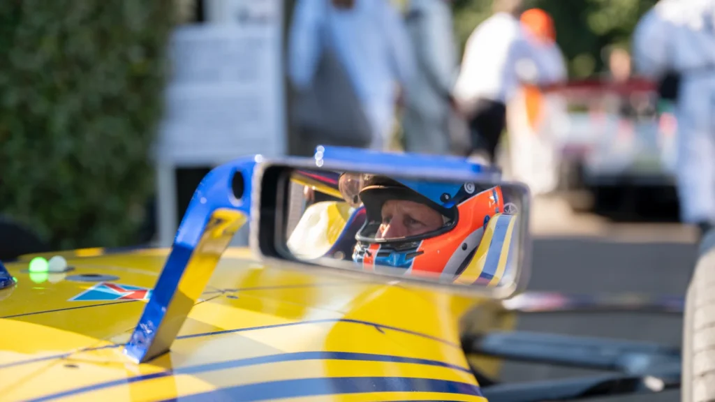 The three-time GP-winner explained the differences of driving an all-electric racing car. Image: Matt Sills
