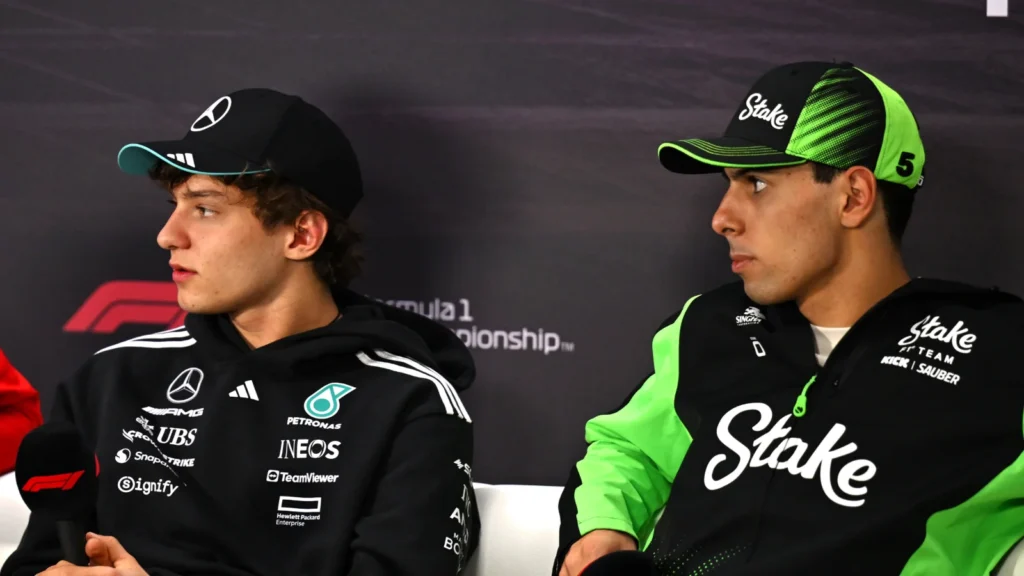 Gabriel Bortoleto has debuted alongside Kimi Antonelli in 2025