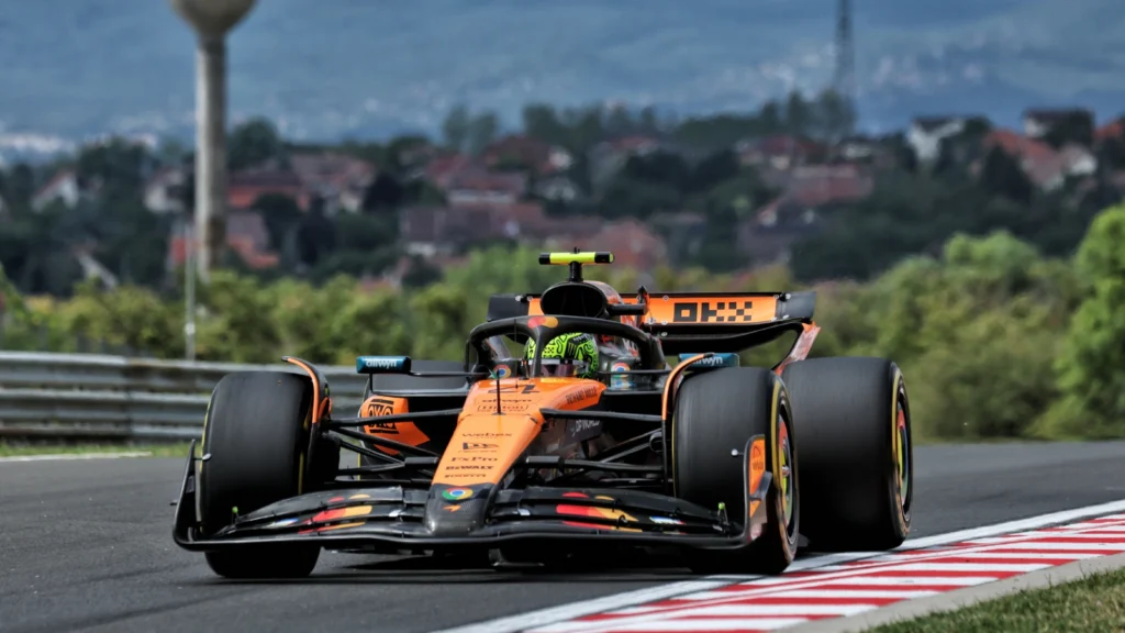 Lando Norris took his fifth victory of the season in Hungary