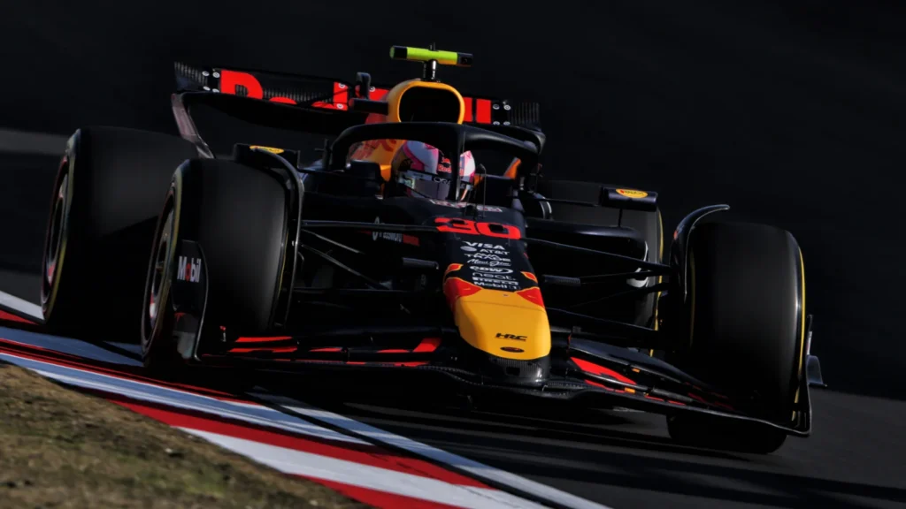 Liam Lawson was with Red Bull for just two races before being switched back to Racing Bulls