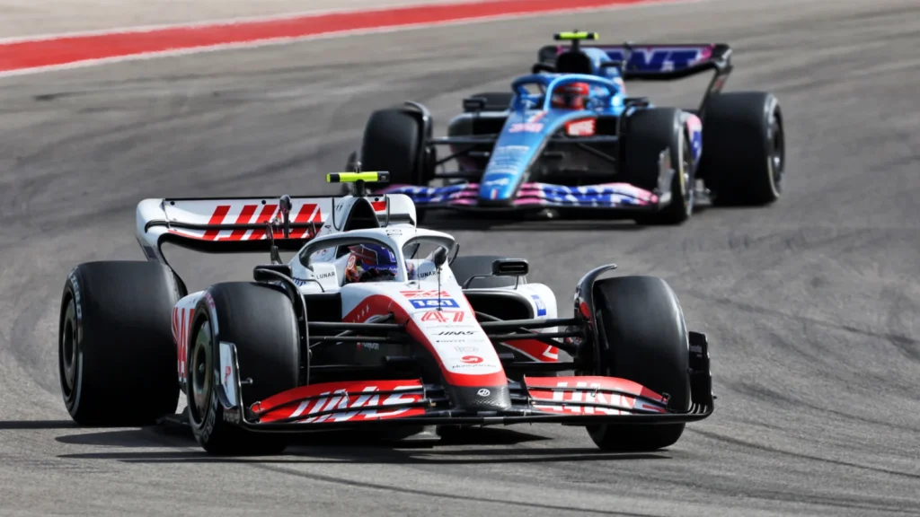 Mick Schumacher (GER) Haas VF-22. 23.10.2022. Formula 1 World Championship, Rd 19, United States Grand Prix, Austin, Texas, USA, Race Day