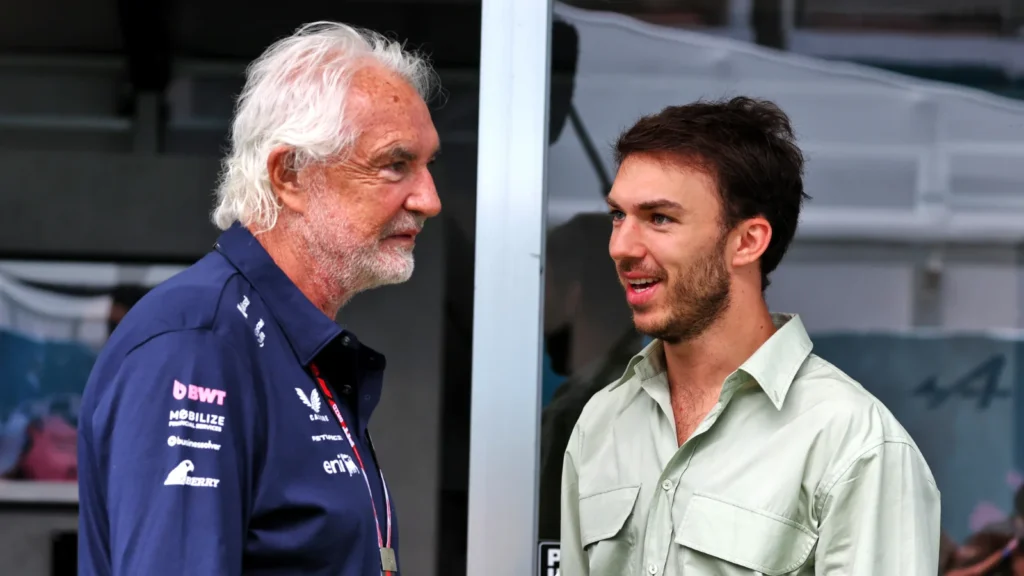 Pierre Gasly has hailed Flavio Briatore's contribution at Alpine