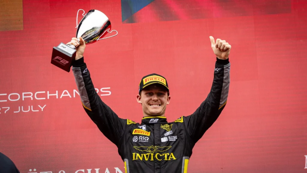 Roman Stanek clinches his first victory of the 2025 F2 campaign