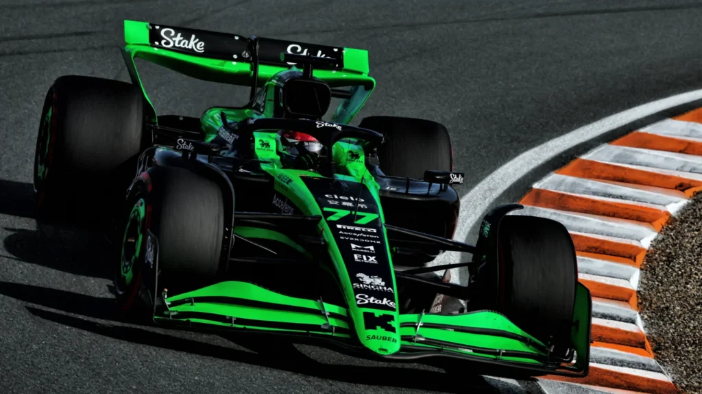 Sauber was warned of similar laws at last year's Dutch GP, but ran with Stake on its cars anyway