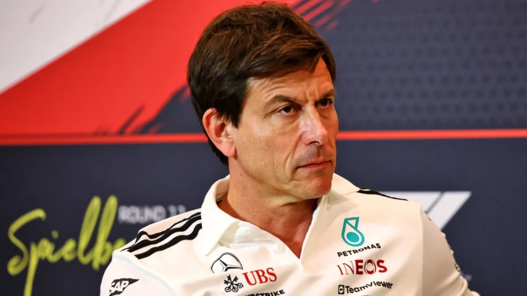 Toto Wolff (GER) Mercedes AMG F1 Shareholder and Executive Director in the FIA Press Conference. 27.06.2025. Formula 1 World Championship, Rd 11, Austrian Grand Prix, Spielberg, Austria, Practice Day