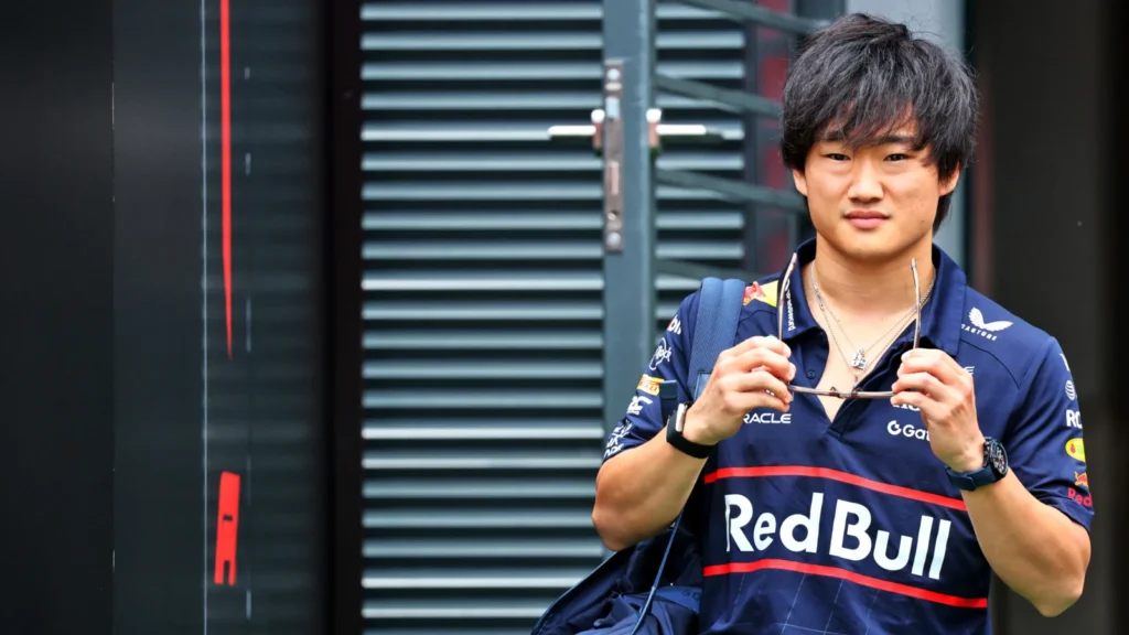 The Japanese driver has scored only seven points in his time at Red Bull this year