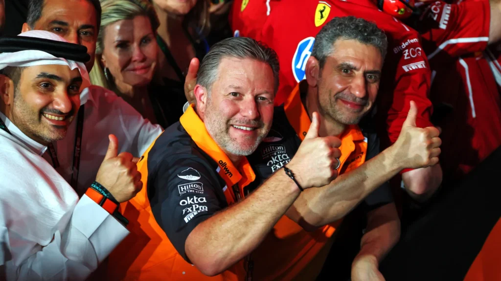 Zak Brown has insisted McLaren isn't counting its blessings